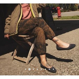 Allbirds Tree Breezers Ballet Flats Heathered Black